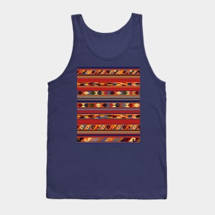 Southwest Tribal Folk Art Tank Top